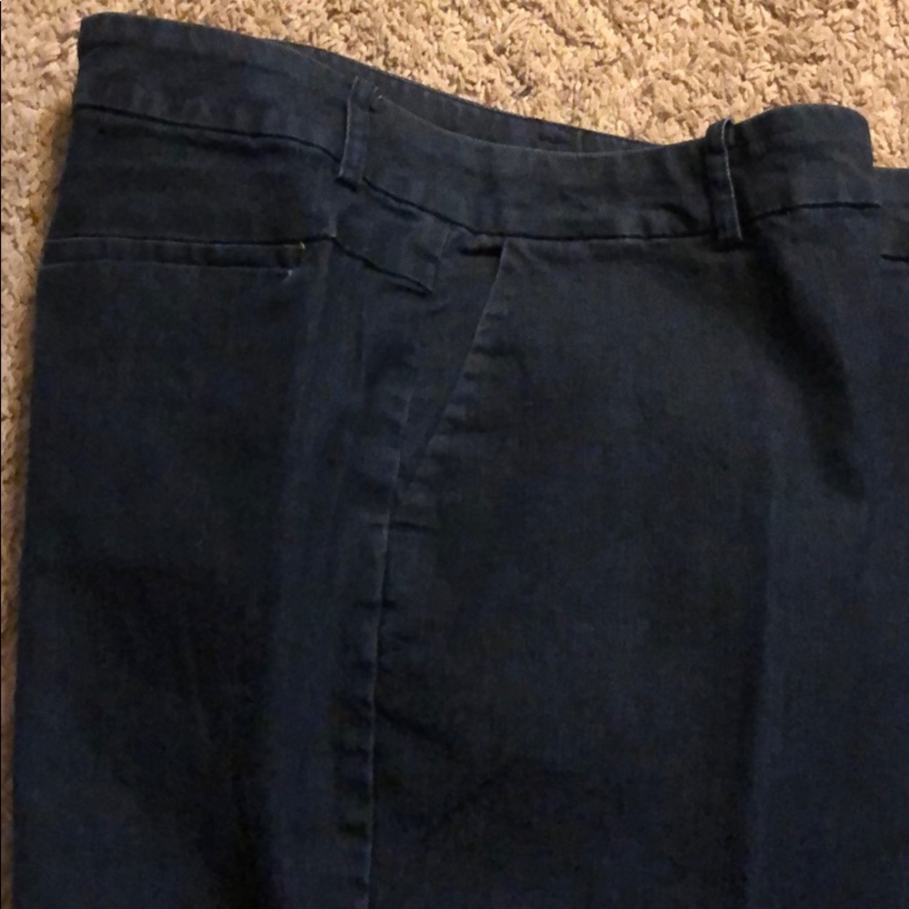 Dark dress jeans